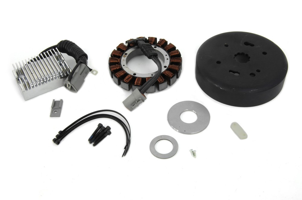 Alternator Charging System Kit 38 Amp fits Harley Davidson
