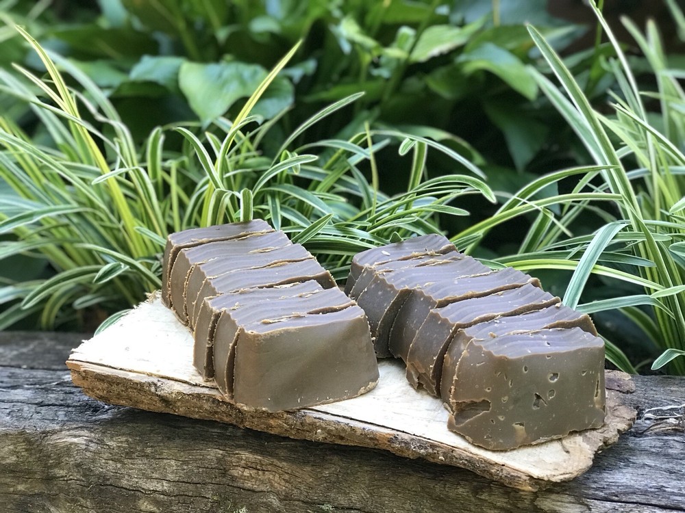 Pine Tar Soap 7 Bars 2 Pounds A Loaf. Read Description