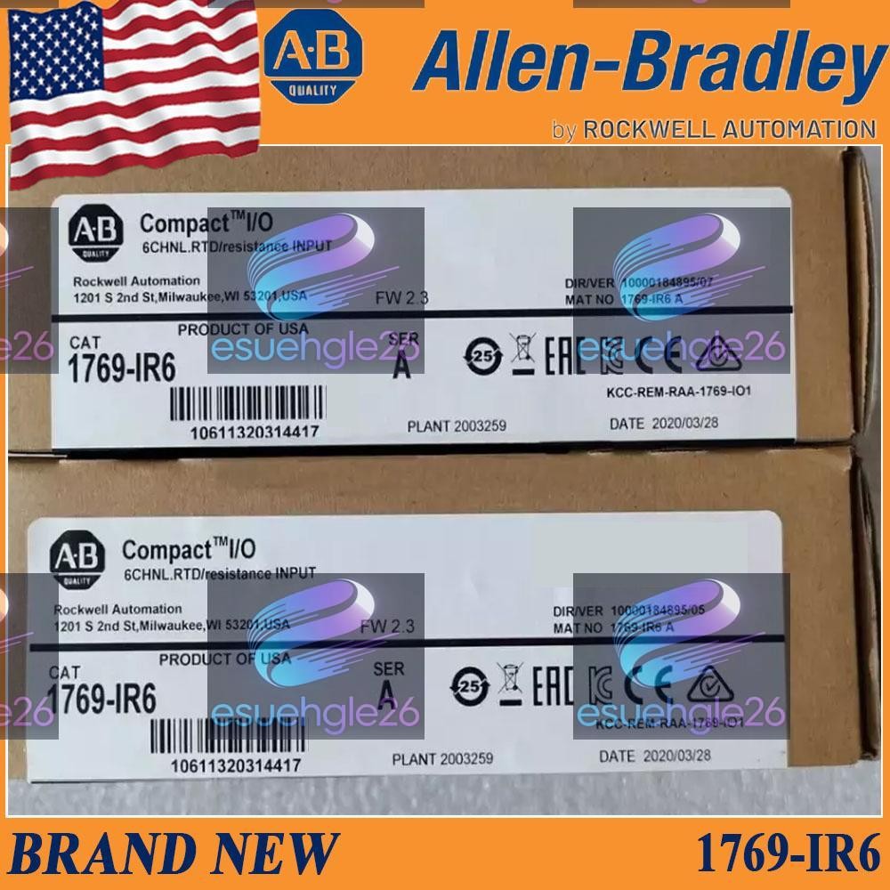 NEW AB 1769-IR6 CompactLogix Input Module RTD 1769IR6