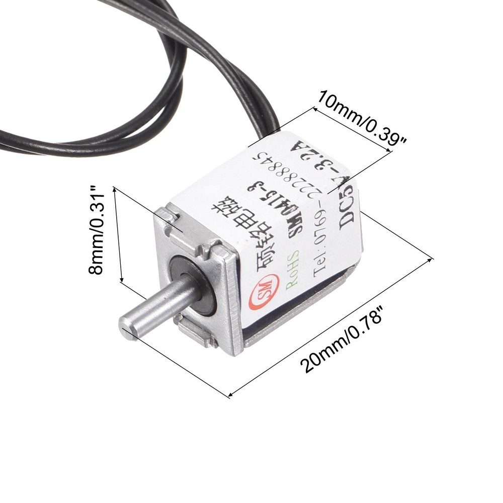 Pull Solenoid Type Micro Electromagnetic Valve Solenoid DC5V