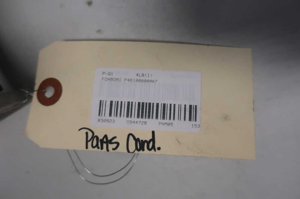 Foxboro P461000000KF I/a Series Configuration Code Chassis Module