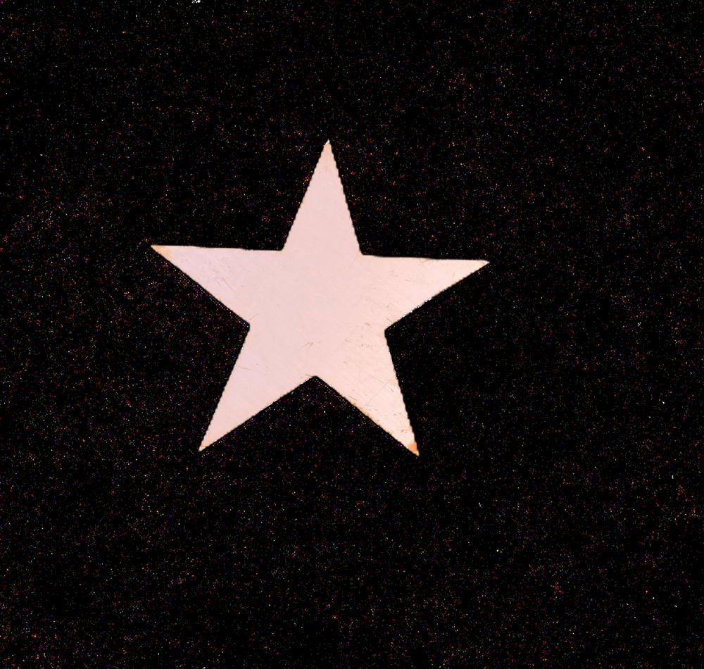 24 Gauge Raw Copper Blank Stars 10/pack