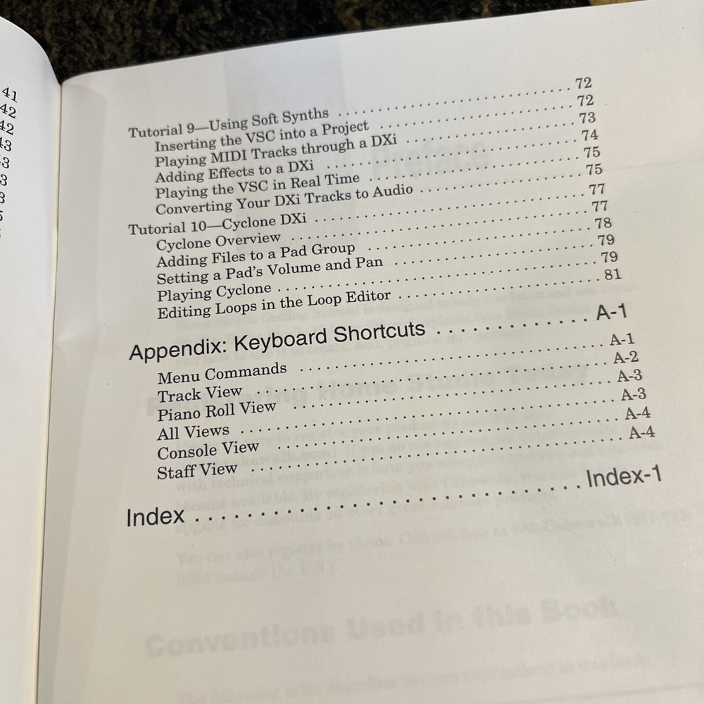 Home Studio Digital Recording Editing Booklet Manual Cakewalk 2004 Computer Edit
