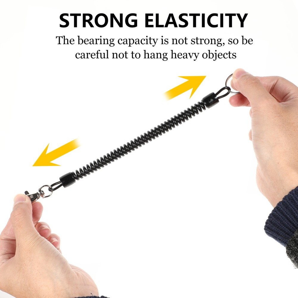 4 Pcs Retractable Spring Strap Multifunctional Cord Rope