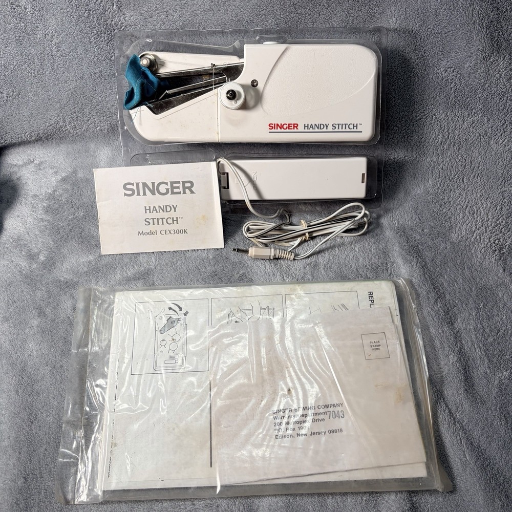 Singer Handy Stitch Sewing Machine Used Handheld Pre Owned
