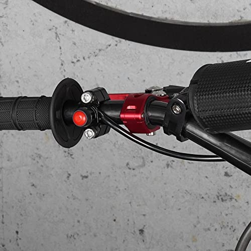 Black CNC Universal Motorcycle Engine Stop Start Kill Switch Button