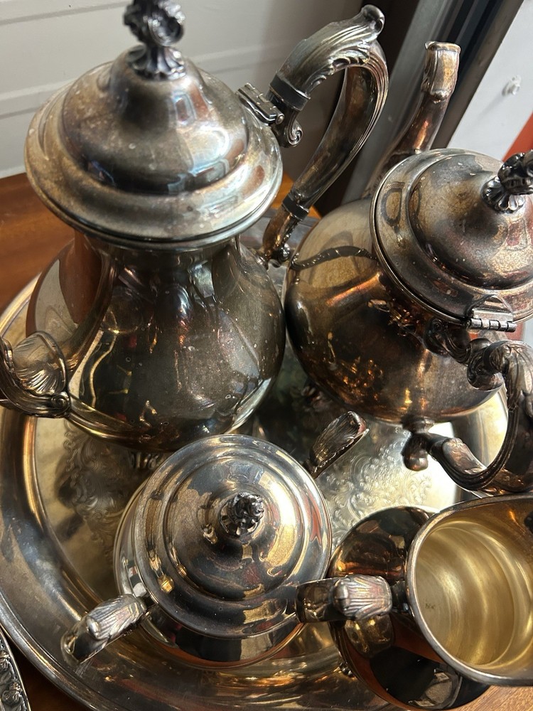 Gorham Silver Plated 5-Piece Tea Set