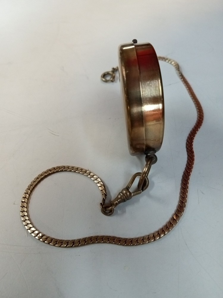 Working Vintage German Compass AND FOB
