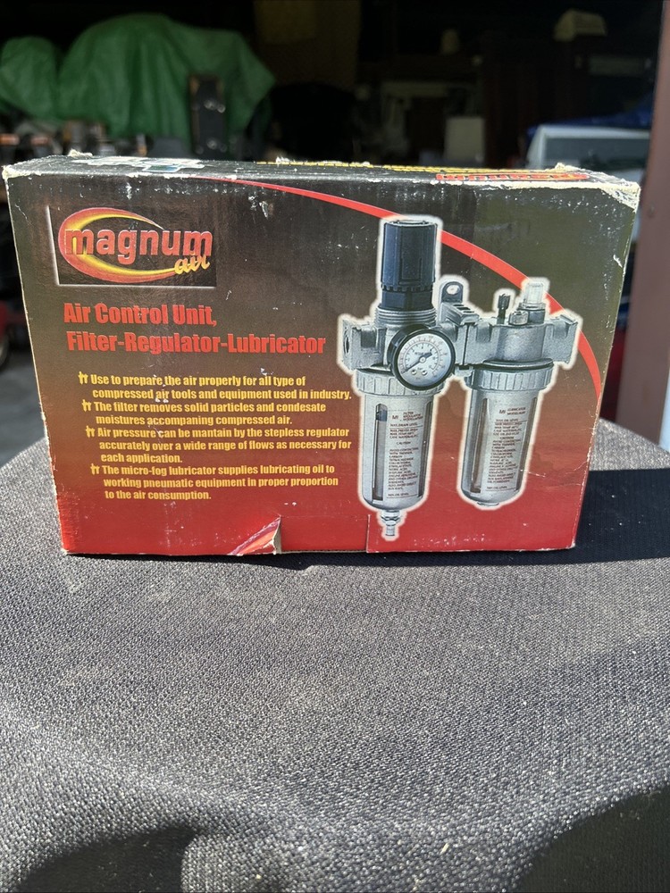 Magnum Air Air Control Unit, Filter-regulator-lubricator