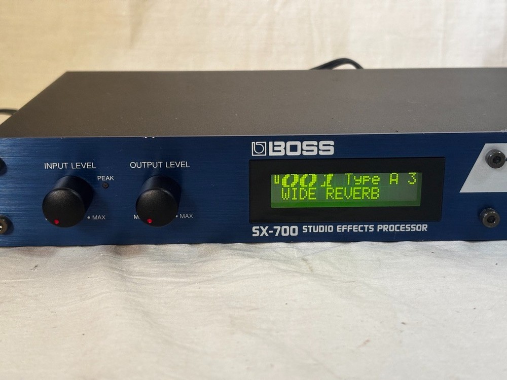BOSS SX-700 SX 700 Studio Effects Processor rack mount New internal Battery! RSS