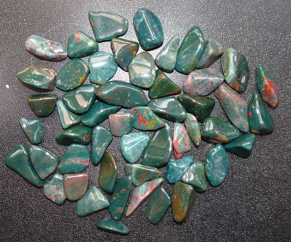 Fancy Jasper - 3.9 ounces Medium/Small Tumbled Stones rt544c