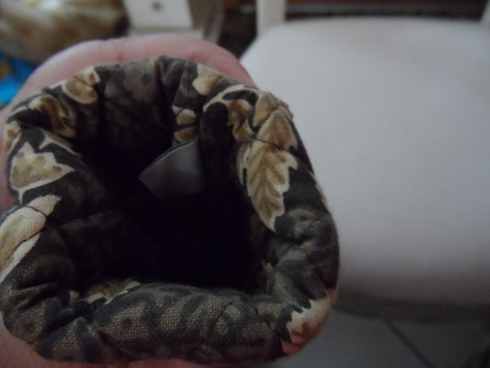 Vera Bradley single eyeglass case old style in retired Java pattern