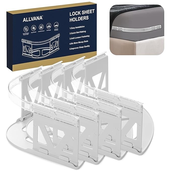 Bed Sheet Holders Straps Corners Keep Sheets Tight Secure