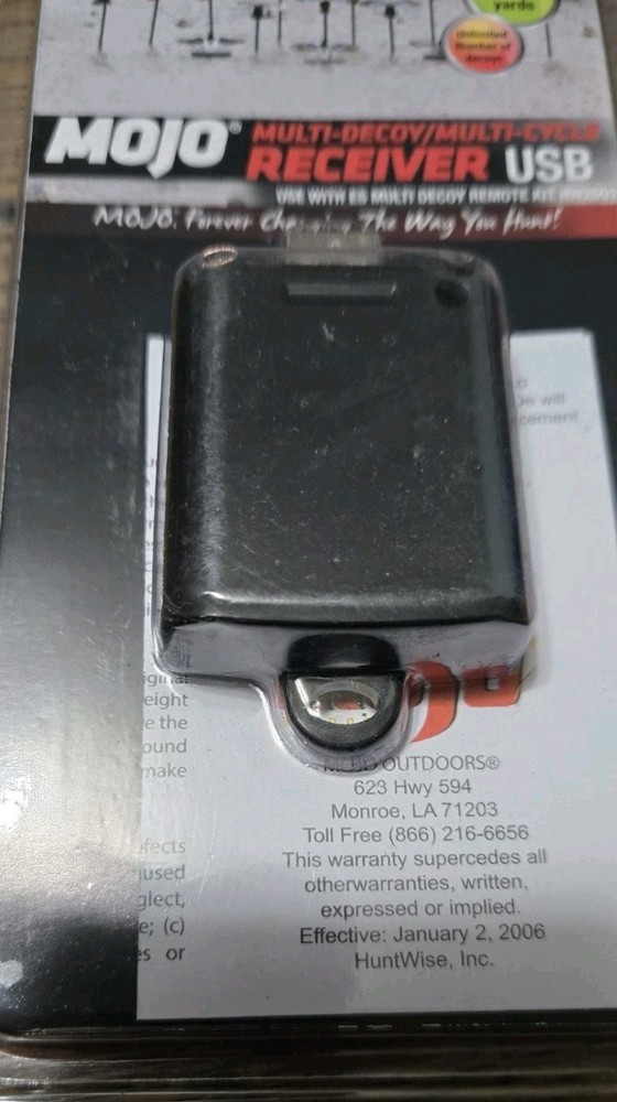 Mojo Outdoors Mojo Series Multi Decoy Receiver with USB connection
