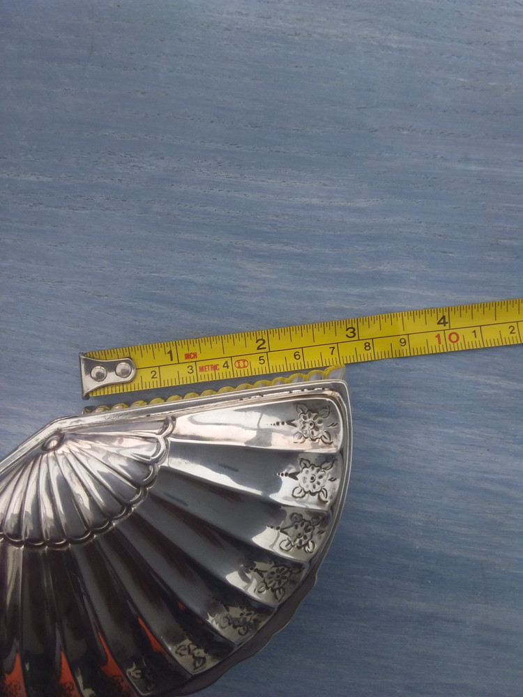 SOLID SILVER JEWELLERY/RING TRINKET BOX G NATHAN & R HAYES BHAM 1894