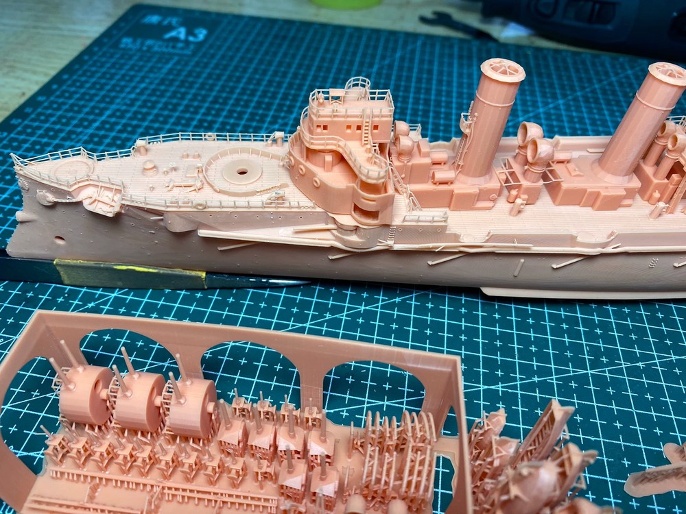 3D Printed 1/350 Soviet Cruiser Oleg Unpainted Model Kit NEW