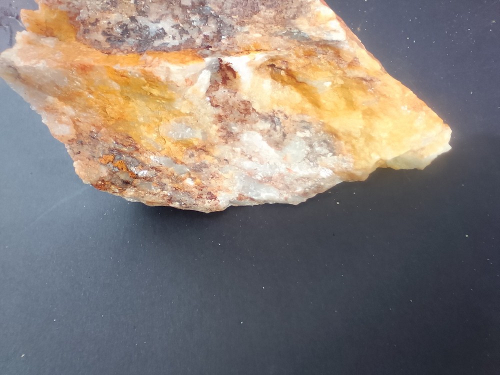 Beautiful Highly Mineralized Quartz Specimen With Visible Gold