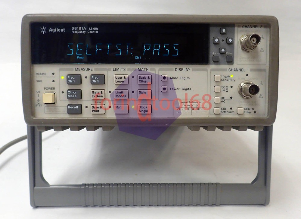 USED HP Agilent 53181A RF Frequency Counter 10 digits/s