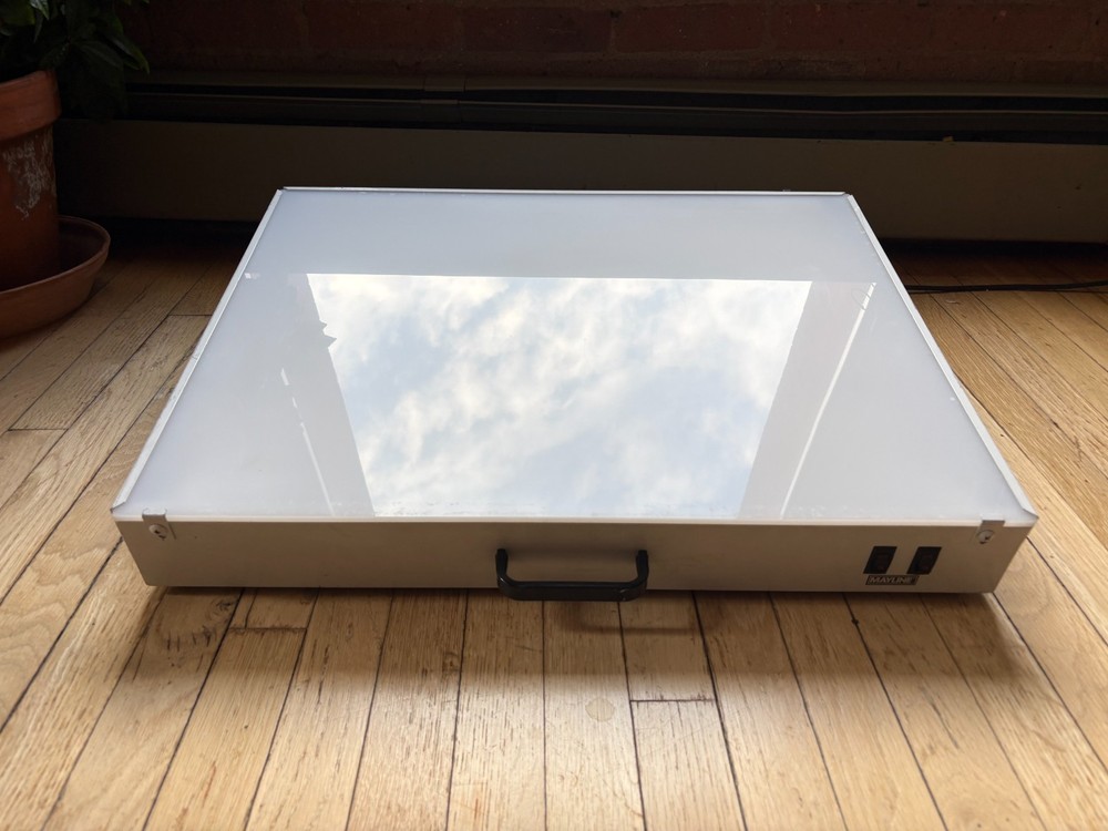mayline 8185 light/tracer box 18x24