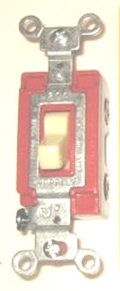 HUBBELL CS12241 20A 120/277V IVORY 4WAY SWITCH
