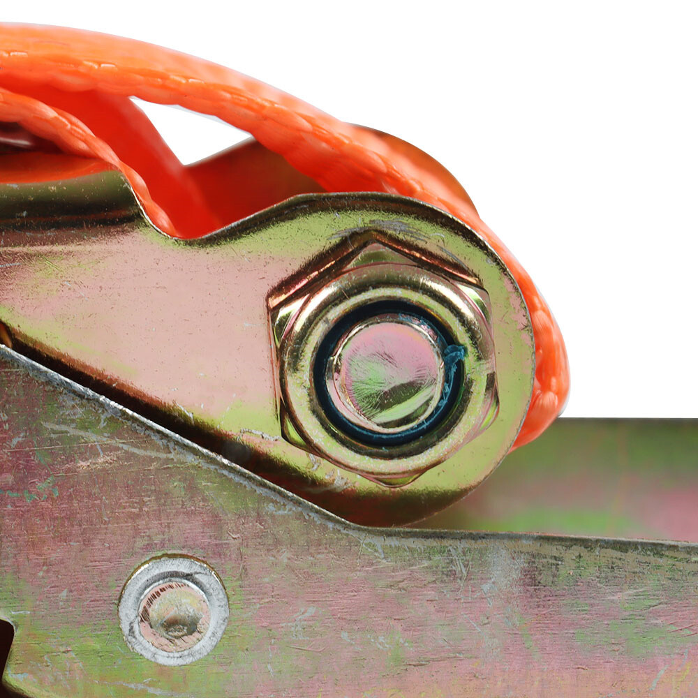 8 Pack 2" x 15' E-Track Ratchet Tie Down Strap 4000 lbs Breaking Strength Strap