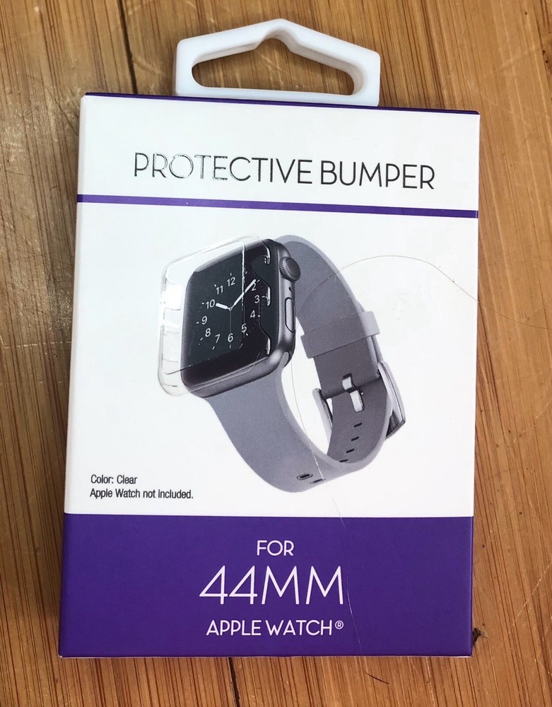 WITHit Apple Watch Protective Bumper 44mm Clear Case