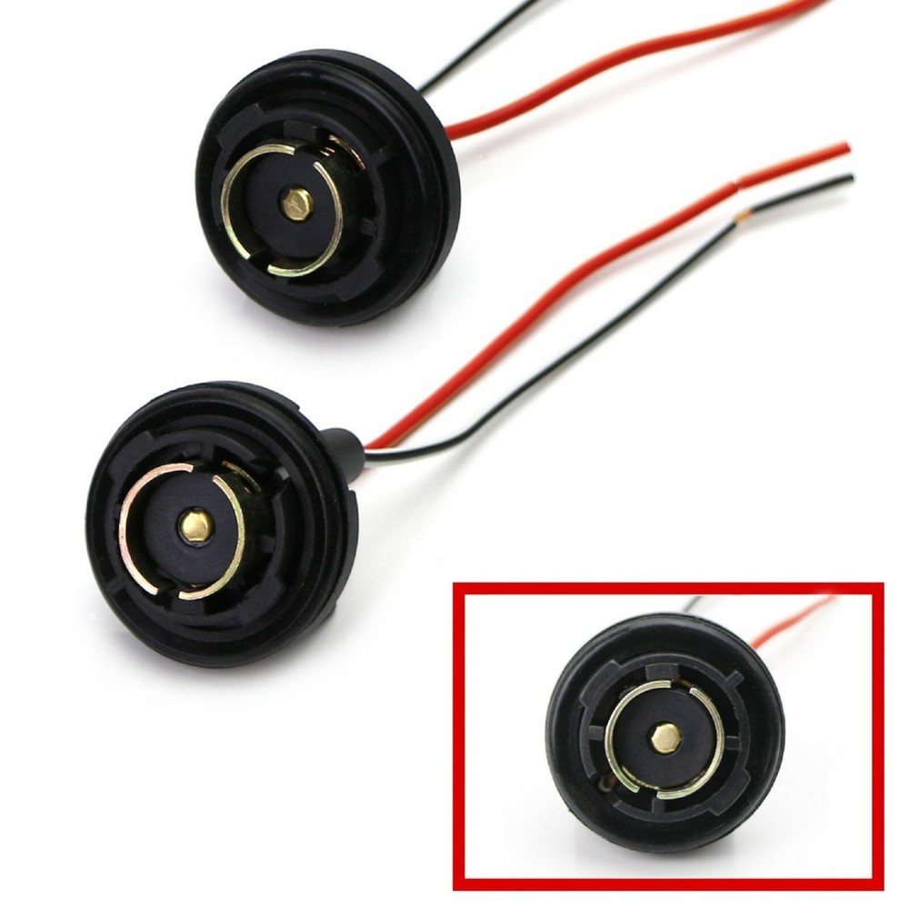 Universal Pigtail Wire Female Socket 1156 U Two Harness Back Up Reverse Light