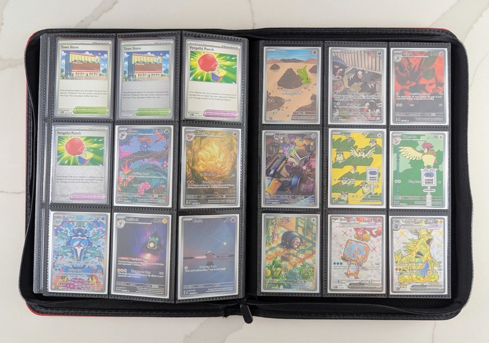 Pokémon Obsidian Flames Complete Master Set /w Binder + Promos (PC)!