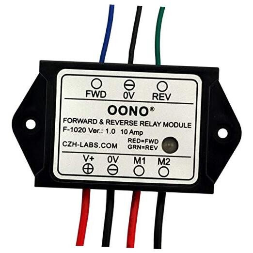 Forward and Reverse Relay Module for Motor/Linear Actuator, Reversing DC 12V