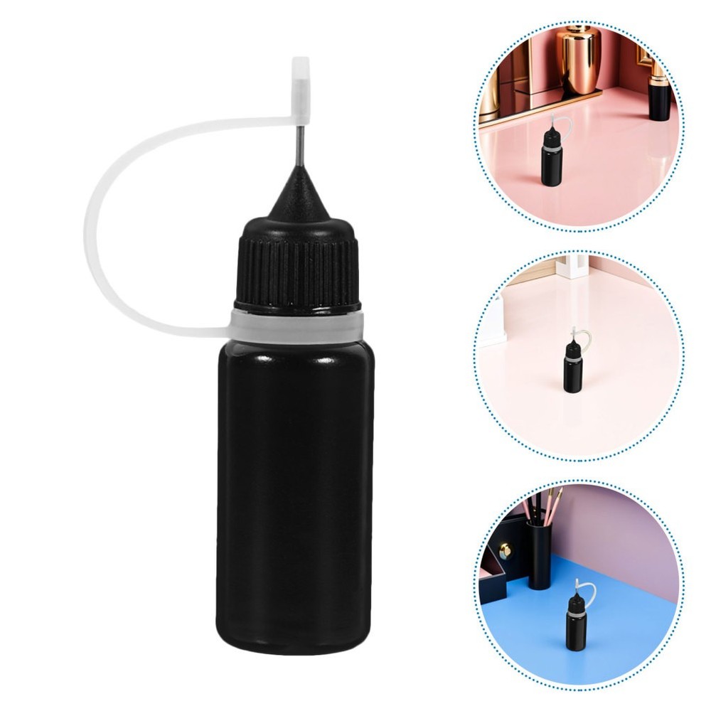 30 Pcs Plastic Squeeze Bottles Precision Fine Tip Paint Applicator