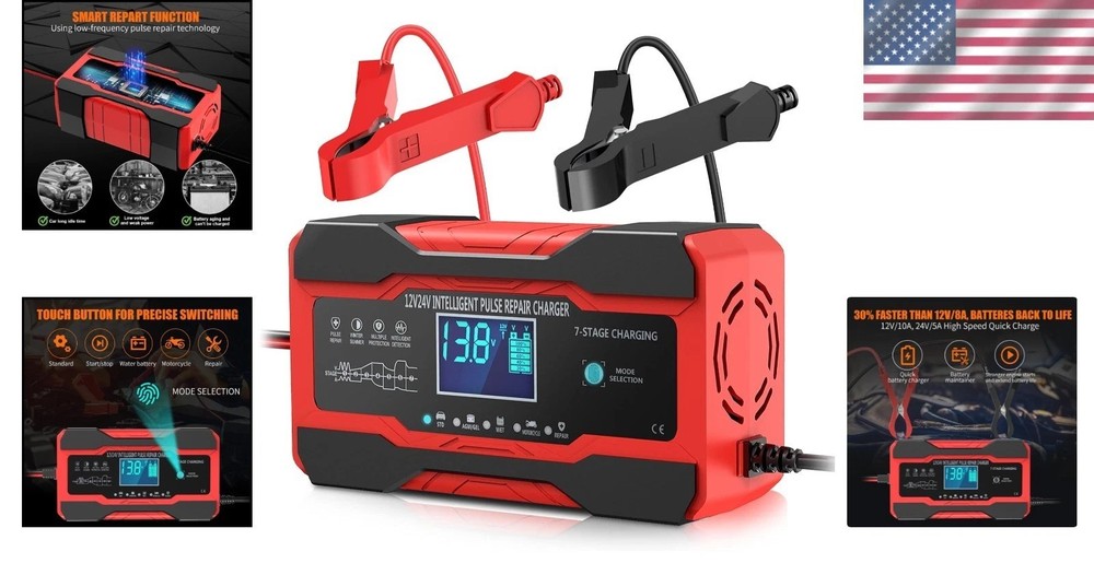 Fully-Automatic Desulfator Charger