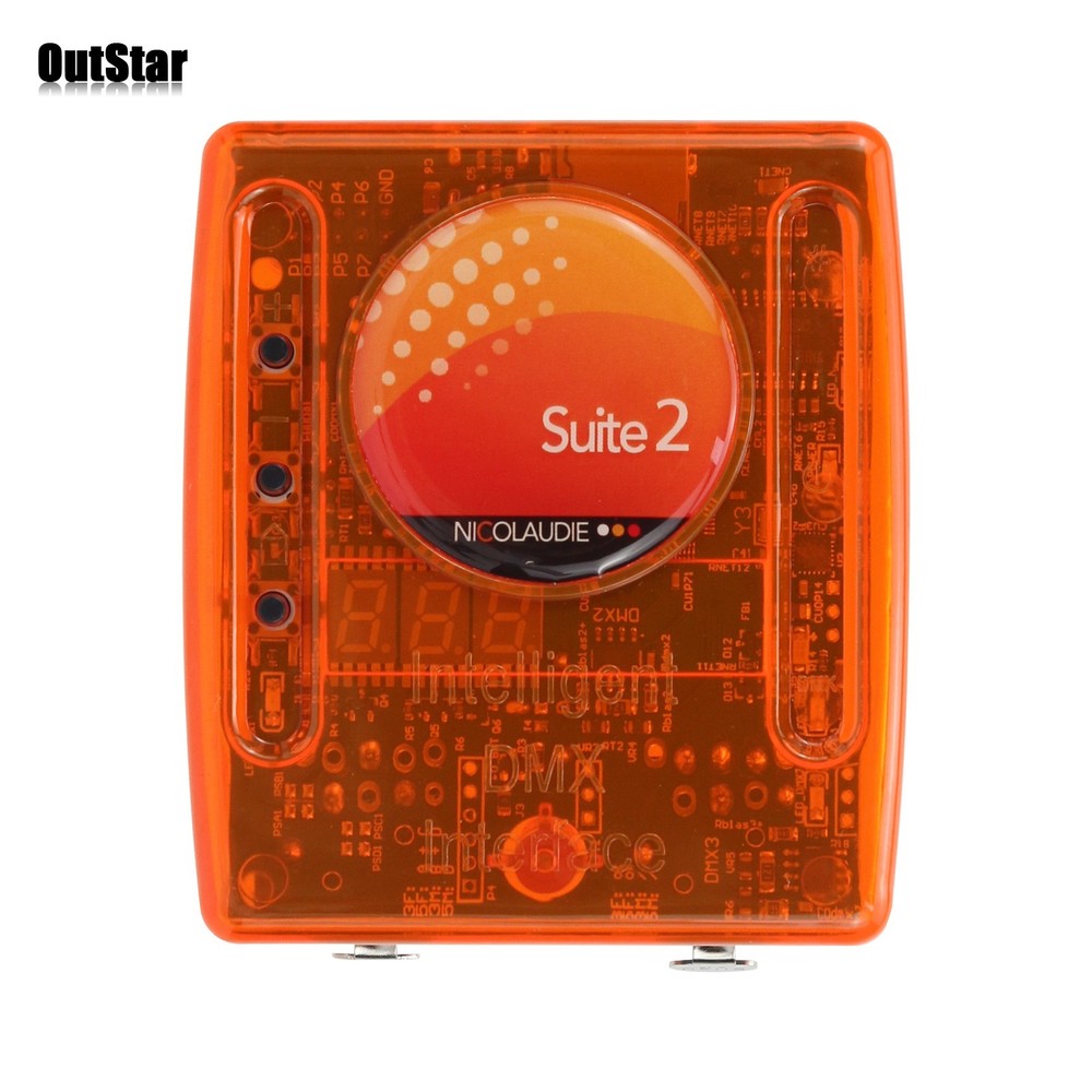 Sunlite Suite 2 FC USB Interface Stage Light Controller 3-Core 5-Core Ethernet #