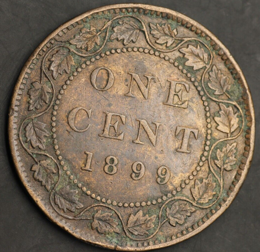 1899   - Large Cent Canada, Queen Victoria