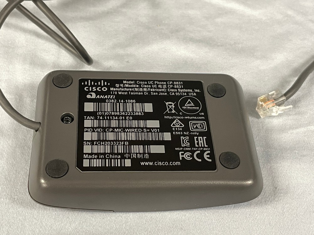 Genuine Cicco UC Phone Model: CP-8831 Anatel