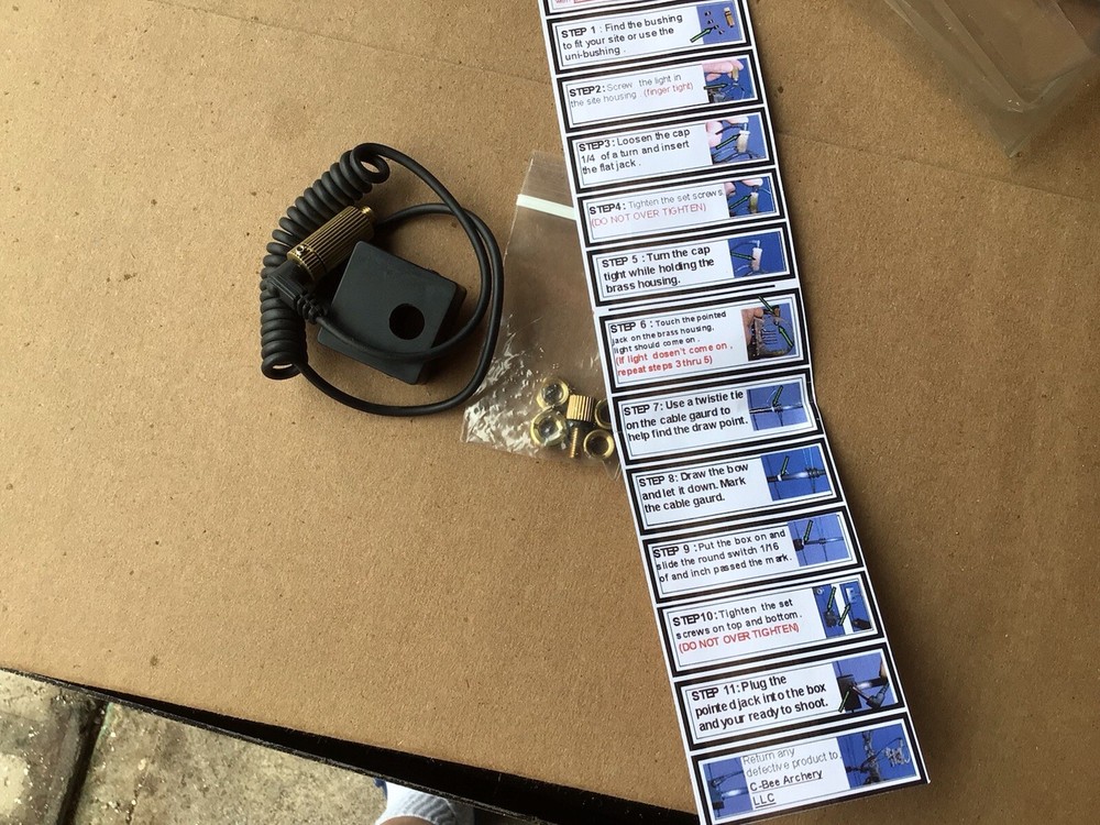 the bowman switch, automatic UV light system, Archery, Bow Hunting