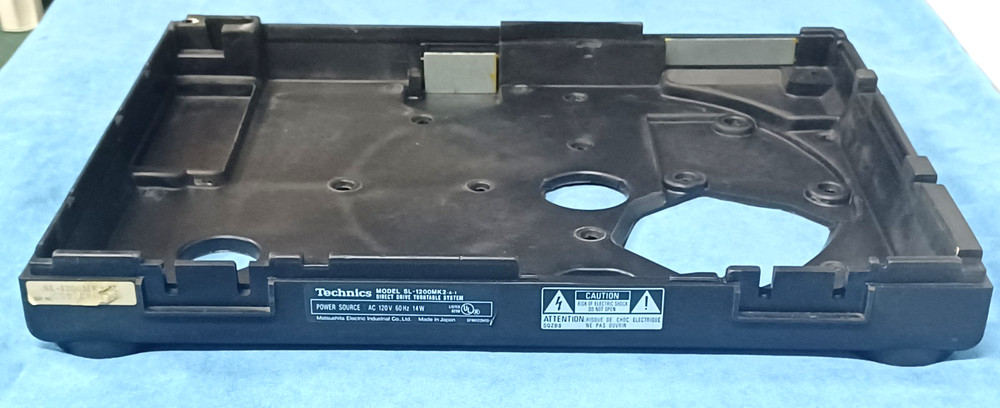 Technics SL1200 MK2 Direct Drive Turntable Rubber Base Bottom Original