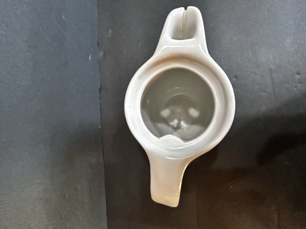 Small Ceramic Pitcher W/Lid Floral 5”H