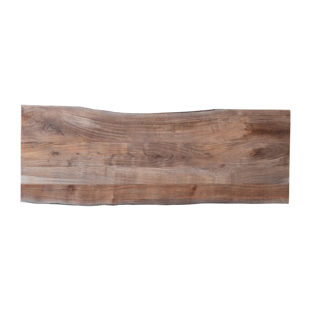 Nature's Edge 48'' Modern Solid Wood Live Edge Bench
