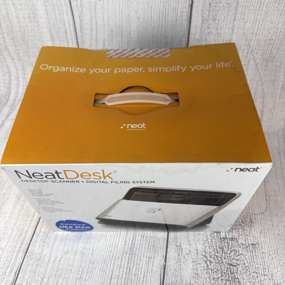 NEAT NC1000 Wireless Pass-Through Scanner - Cloud Scanner & Data Filing System