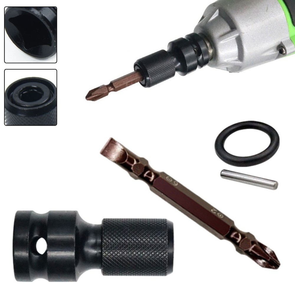 Convert Wrench Into Drill With Socket Adapter Easy And Efficient Kit