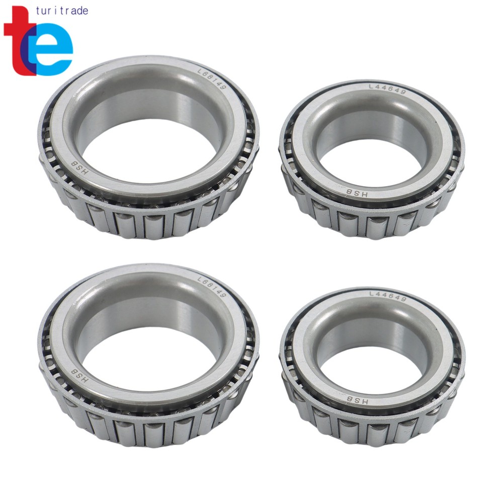 For 5x5'' Hub Kit for 3500 lbs Axle 2 Sets 5 on 5'' Trailer Hub Kit