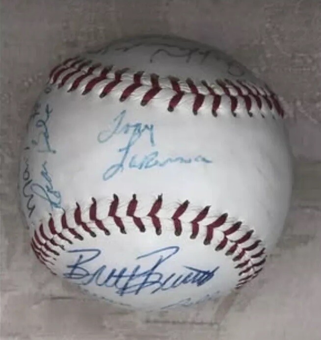 1980 Chicago White Sox Team Signed Baseball