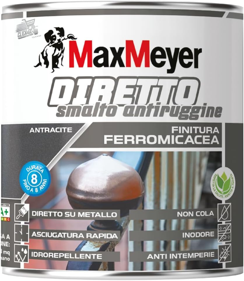 Direct Anti-Rust Ferromicaceous Anthracite Grey 0.75 L