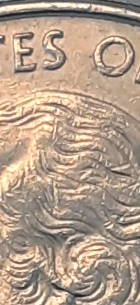 1999 P Washington Connecticut State Quarter RPM Strike Through Errors