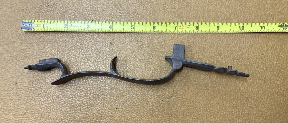 Ornate Steel Muzzleloader Trigger Guard.