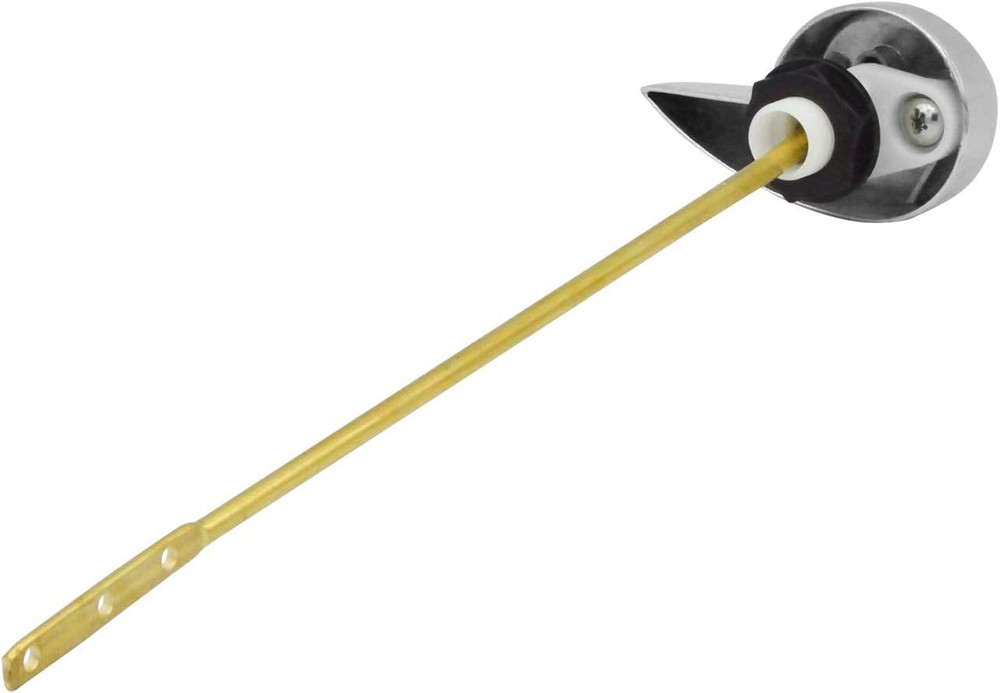 Side Mount Toilet Handle Replacement Kit with Stainless Steel Handle, Chain Trip