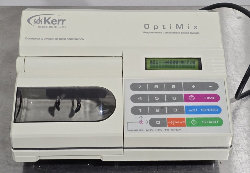 SDS Kerr Demetron OptiMix 100 Programmable Computerized Mixing System