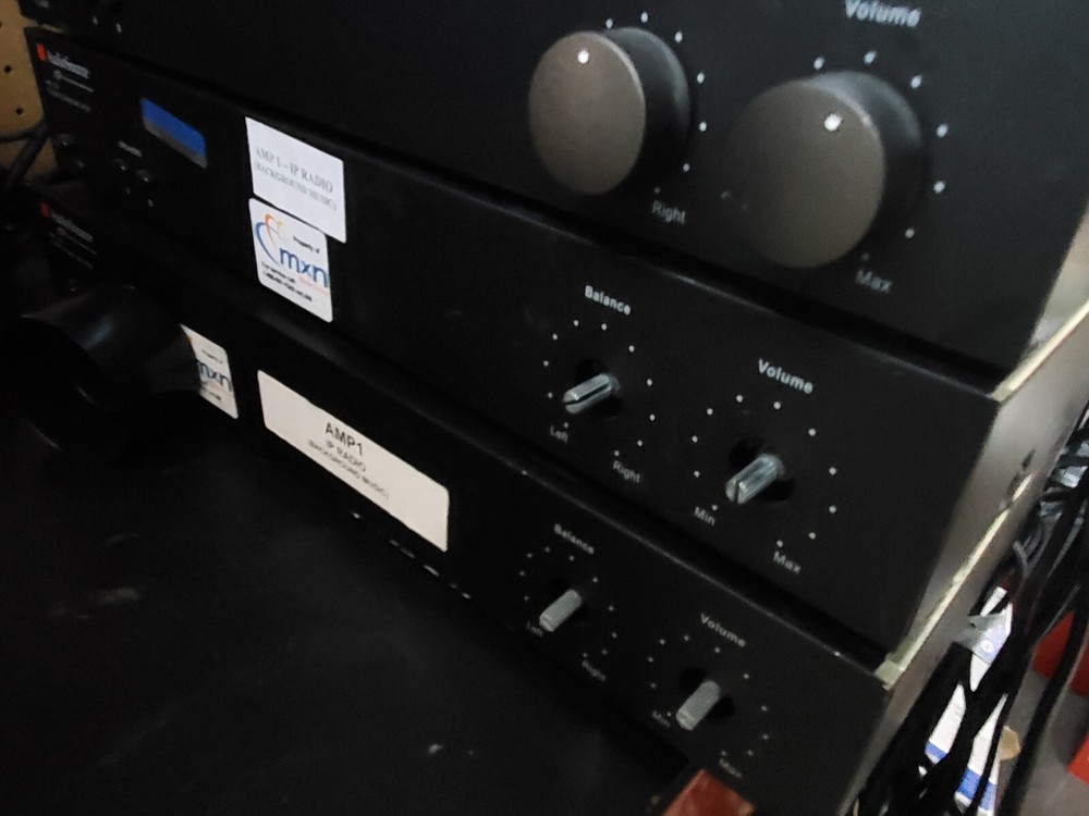 AudioSource AMP 100 2-Channel Stereo Power Amplifier Tested Working