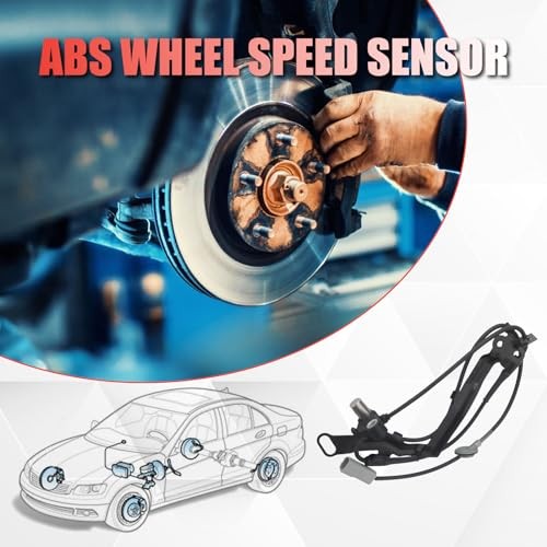 ALS1212 Front Left ABS Wheel Speed Sensor Compatible with Protege5 2002-2003