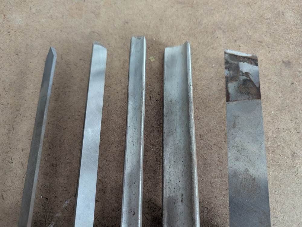 Shopsmith Lathe knives (5) 555026-555030
